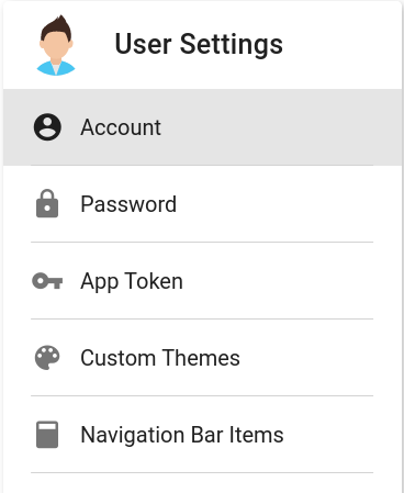 User Settings