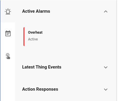 Alarm Sidebar